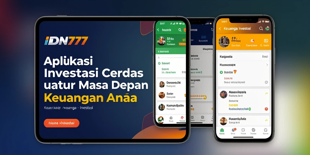 Antarmuka IDN777 menampilkan fitur investasi yang lengkap dan user-friendly.