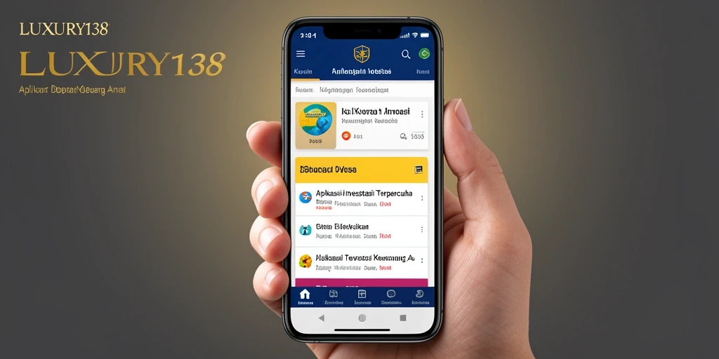 Tampilan antarmuka LUXURY138 yang modern dan mudah digunakan untuk investasi.