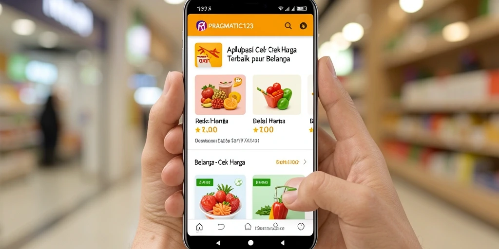 Antarmuka pengguna PRAGMATIC123 yang sederhana dan intuitif.