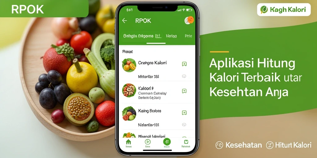 Tampilan aplikasi RPOK yang informatif dan menarik.