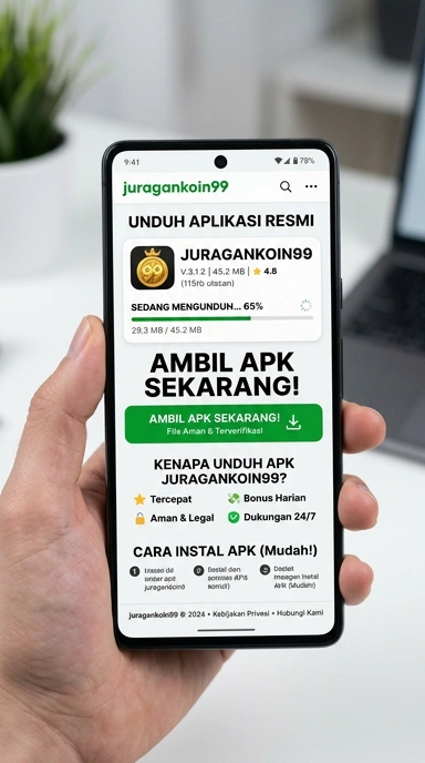 Panduan Unduh dan Instal APK juragankoin99 untuk Android